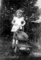 Mary Ann with doll carriage. North St.