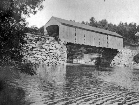 Covered Bridge near Walnut Hill Farm